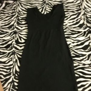 American apparel black sleeveless dress